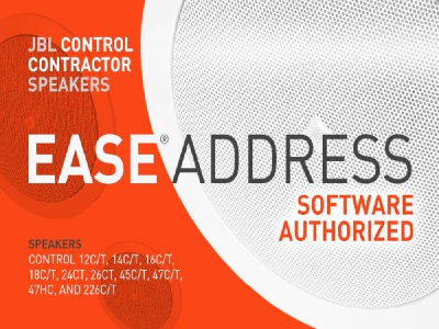 JBL Professional Design Resources Now Available on EASE Address